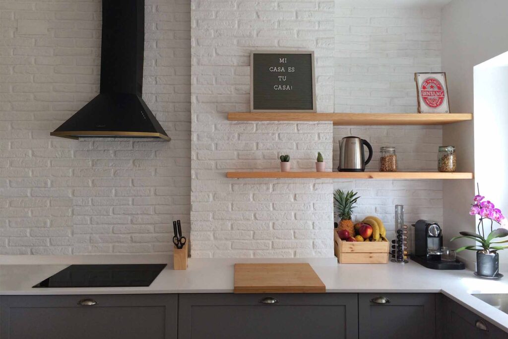 Cozinha Estilo Industrial | Alvalade - Desenho Branco